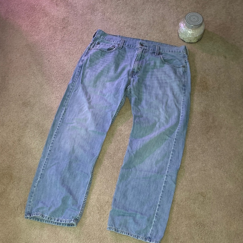 Levi's Women's Boyfriend Jeans in Light Blue